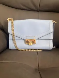 【早い者勝ち】MICHAEL KORS 2wayショルダーバッグ ライトブルー