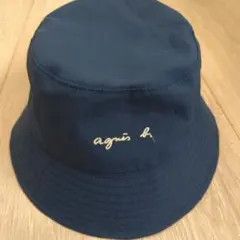 agnes b. homme バケットハット ネイビーのサムネイル