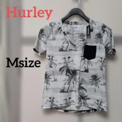 Hurley ハーレー Vネック Tシャツ 半袖 モノトーン レディース Mのサムネイル
