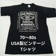 70〜80sUSA製ビンテージTシャツ ジャックダニエルのサムネイル