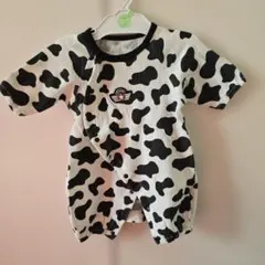 牛柄ロンパース 50～60cm