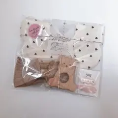 ベビー ギフトセット プチギフト プレゼント 女の子 出産祝い スタイ ハート柄