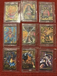 ONE PIECE ウエハース カード 9枚セット　未開封品のサムネイル