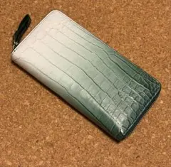 ◆感謝価格◆クロコダイル調◆グラデーション長財布◆