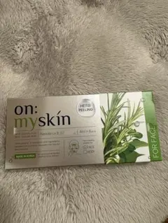 on: myskin ハーブピーリング フェイス用