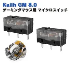 Kailh GM 8.0 ゲーミングマウス用 マイクロスイッチ 2個 E487