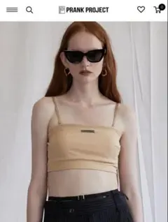 ★値引交渉可【PRANKPROJECT】Bandeau Camisoleのサムネイル