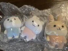 ちいかわ なんとかバニア フロッキーフィギュア 3点セット