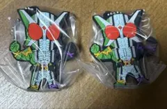 レジェンドライダー カプセルラバーマスコット 6 仮面ライダーW 2個
