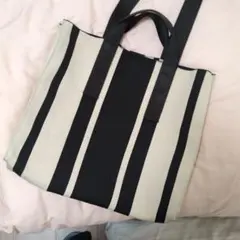 ZANRA ストライプ トートバッグ