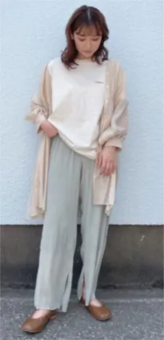 onetome シャーリングパンツ