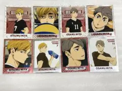ハイキュー メタル ステッカー クールダウン ユニフォーム 稲荷崎 宮侑 宮治