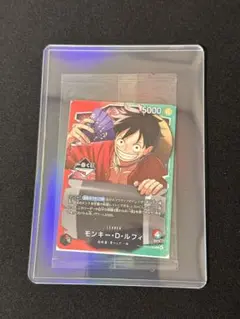 ワンピース カードゲーム モンキー・D・ルフィ 1番くじ プロモカード