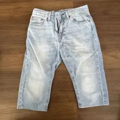 Levi's 505 W28L ライトブルー クロップド