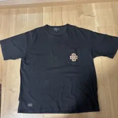 PENDLETON ポケットTシャツ ネイティブ柄刺繍 ブラック Mのサムネイル