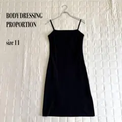.BODY DRESSING PROPORTION 11キャミワンピースブラックのサムネイル