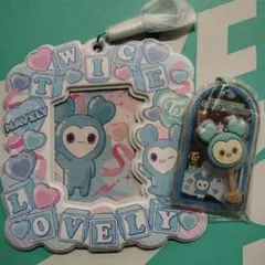 お値下げ️⭕️ TWICE ナヨン カードフォルダ チョコチャーム 2点セット