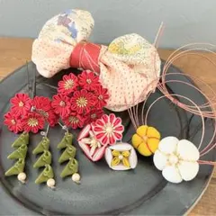 七五三髪飾り つまみ細工髪飾り 日本髪髪飾り ヘアピン 着物髪飾り ひな祭り