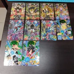 ドラゴンボールヒーローズ 孫悟空　ゼノ　HGD10-CP1他合計10枚