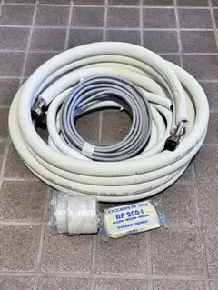5.5m◇ エアコン配管セット◇フレア加工◇VVF、非粘着テープ、ドレン