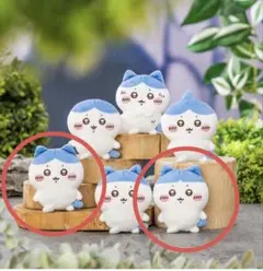 ハチワレだらけくじE賞てくてく全身ぬいぐるみバッジいつもの姿　生え変わりちいかわ