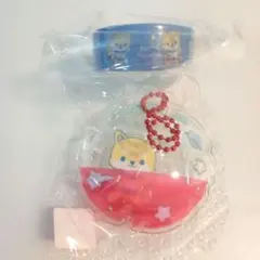 ジェオチャム　まめちぃ　カプセルキーホルダー マスキングテープ　豆原一成