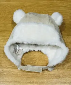 【美品】Petit main　くま帽子　46cm