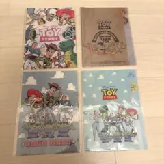 【新品未開封】トイストーリー　 A5クリアファイル 3ポケット　4種　４点セット