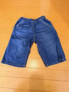 ☆ブリーズ☆可愛いデニムハーフパンツ　140
