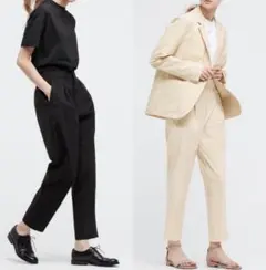 UNIQLO ユニクロ Theory セオリー 感動タックイージーパンツ