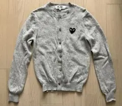 PLAY COMME des GARCONS カーディガン グレー Mのサムネイル