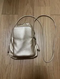 グリーンレーベル リラクシング　ソフトモバイルポシェット　ゴールド