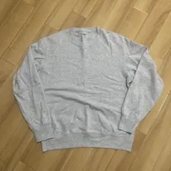 UNIQLO グレー クルーネック トレーナー L