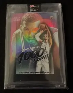 Victor Wembanyama VW-1 Topps Nowカード