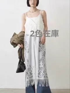 【新品未使用】ラウンジドレス　レースキャミ　アイボリー Loungedress レース キャミソール アイボリー ラウンジドレス - メルカリ
