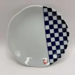 たち吉 木曽路 小皿 市松模様 皿 和食器