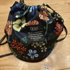 キウ　バッグ 防水 巾着 ドローストリングバッグのサムネイル