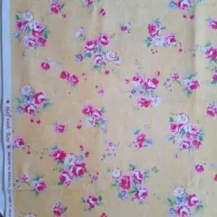 KOKKA 花柄プリント綿オックス生地