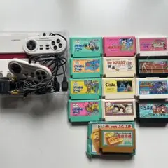 ネオファミ本体⭐︎ソフト13個セット