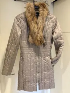 【週末限定値下げ】春先にぴったり！MAX&Co. 薄手コート ファー付き美品