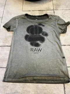 G-STAR RAW 半袖 Tシャツ カーキ ロゴプリントのサムネイル