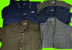 ノースフェイス ポロシャツ L GUシャツ　THE NORTH FACE