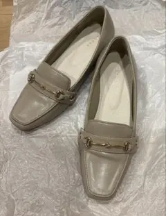 RANDA 3way ベルトローファー　ビットローファー　ベージュ