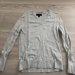 BANANA REPUBLIC 長袖ニット S グレー