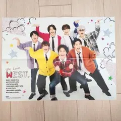 WEST. ⇆ A.B.C-Z ピンナップ 1枚