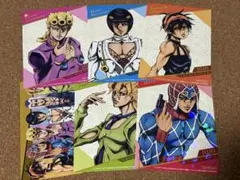 ジョジョの奇妙な冒険 ポストカード 6枚セット　非売品　ジョルノ　ブチャラティ