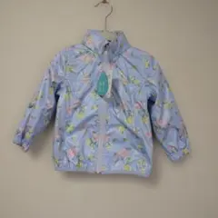 【新品タグ付き】ブランシェス 花柄 フード付羽織 サイズ90