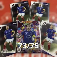 Topps Chrome ジョルディ・クルークス 横浜Fマリノス シリアル付5枚