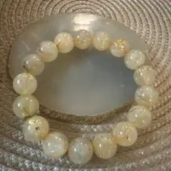 ルチル天然石ブレスレット