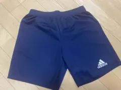 ☆サッカー（ジュニア160センチ）☆adidas ネイビー ハーフパンツ
